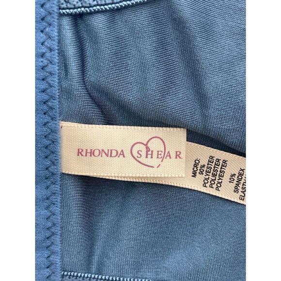 Rhonda Shear Blue Bralette with Removable Pads Size XL NWT - Picture 11 of 11